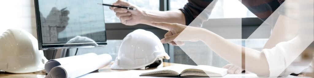 A person explaining a BIM project