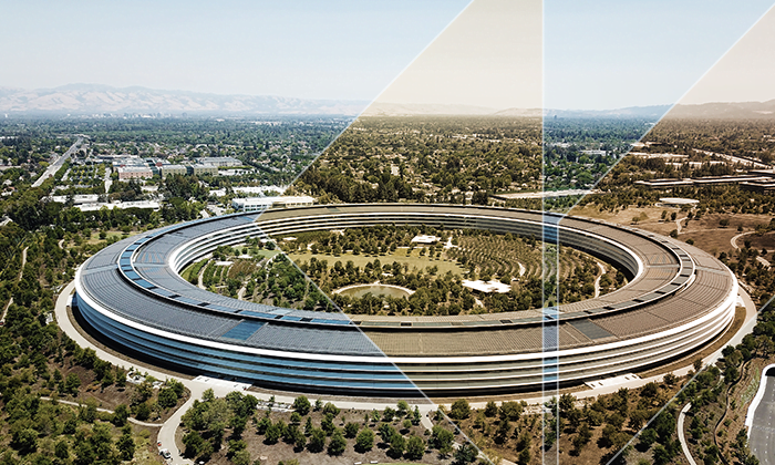 Apple Park , smart building in California